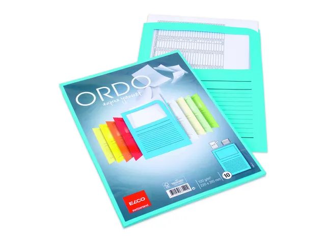 Map Elco Ordo Classico A4 120gr diepblauw - verp.10220 x 310mm