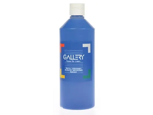 Plakkaatverf Gallery 500ml Donker Blauw