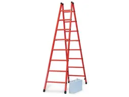 Ladder Met Sporten Bomen/sporten Glasvezel Boom L 2 44M 2X8Sporten