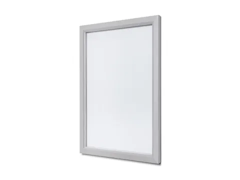 Vergrendelbaar notitiebord Outdoor Slim 8xA4 Zilver