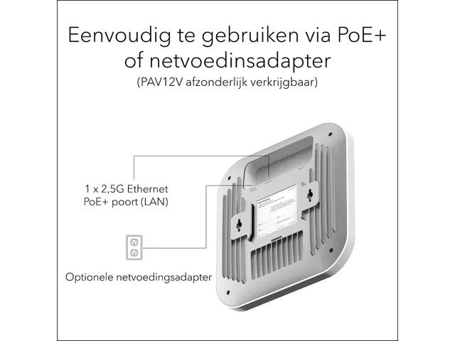 Wireless Access Point (WAX620) - WiFi 6 Dual-Band AX3600-snelheid | To