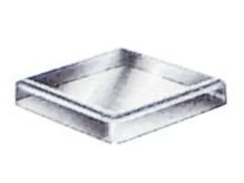 stofdeksel,Polystyreen,v. inzetkist,BxD 49x49mm,transparant