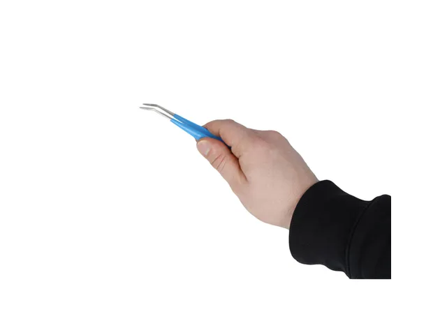 Knutselpincet Westcott 15.5cm soft grip blauw