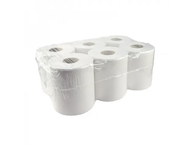 Handdoekrol Midi Centerfeed 2-laags cellulose 160 meter doos 6 stuks