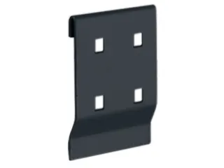 adapter,v. sleufplaat,RAL7016 - 2