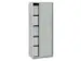 armoire à rideaux transversaux,HxlxP 1980x800x430mm,5 HC