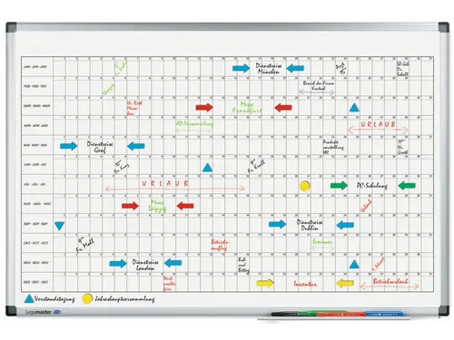 PREMIUM jaarplanner 60x90 cm horizontaal
