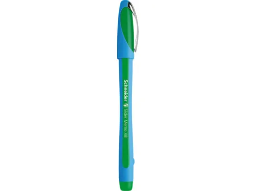 Balpen Schneider Slider Memo Groen Extra Breed