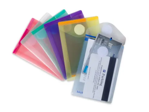 Enveloptas Djois Color Collection A7 verticaal assorti