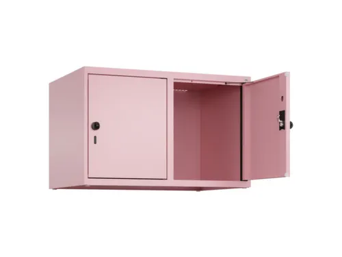 opzetkast,v. locker,2vak.,vak B 400mm,HxBxD 500x800x500mm,draaigrendel