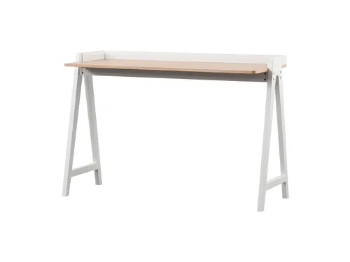 Domestico Thuiswerk Bureau 120x60cm Wit Eiken