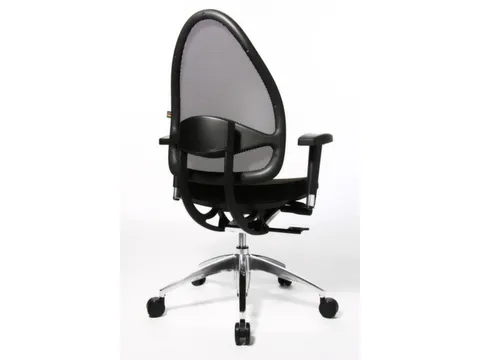 Bureaustoel Zwart Zitting H X B X D 430-520X 480X 500Mm Netrug Synchro