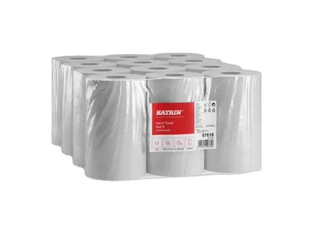 Poetspapier Katrin 97616 Plus klein 1-laags 400 vel wit