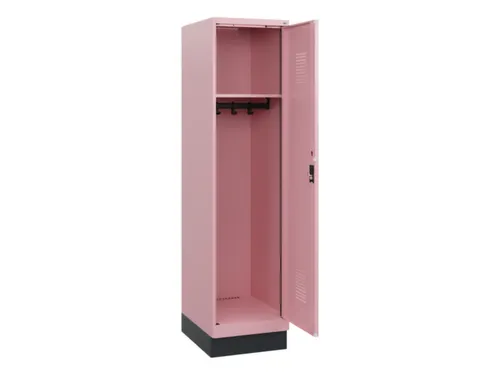schoollocker,HxBxD 1630x400x500mm,1vak,vak B 400mm,cil.-slot,sokkel