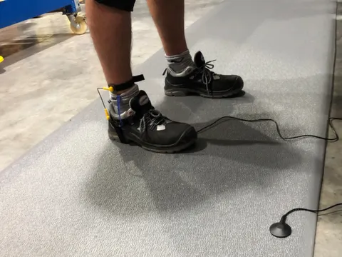 Set antivermoeidheidsmatten,metergoed,ESD,1xmat,2xdrukknop