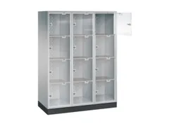 grootvolume-lockersysteem,HxBxD 1750x1220x500mm,3x4vakken,cil.-slot