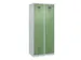 locker voor scheiding van kleding,HxBxD 1850x800x500mm,2vak
