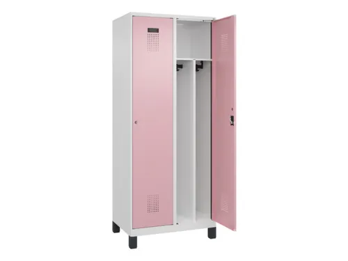 locker voor scheiding van kleding,HxBxD 1950x800x500mm,2vak
