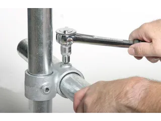 Klemfitting 90° 2Doorgangen Buismaat 1 - 2
