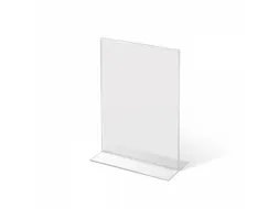 Folderhouder A6 T-stand Acryl staand