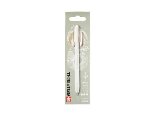 Gelschrijver Sakura Gelly Roll Classic 08 klikfunctie set à 3 wit