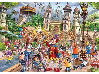Puzzel Wasgij Mystery Efteling World of Wonders! 1000 Stukjes - 5