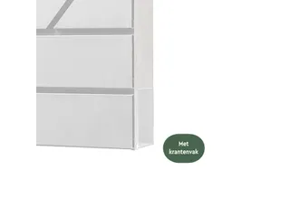 Brievenbus BRASQ PB200 Deluxe wand wit - 5