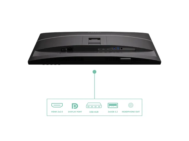 AOC Q27P4U Monitor 27 Inch Wide Quad HD