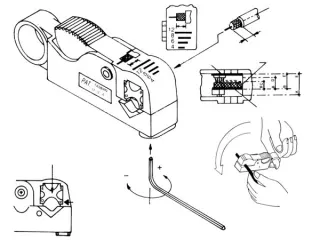 Coax Kabelstripper (RG58-RG59) - 3