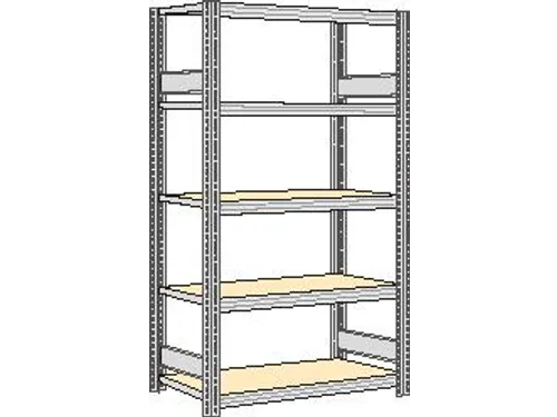 magazijnstelling,grondveld,HxBxD 2000x1341x426mm,vakl. 250kg