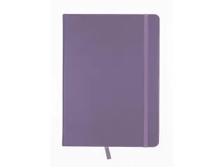 Schetsboek Kangaro A5 heather purple PU HC 80 vel 140gr roomwit met el - 4