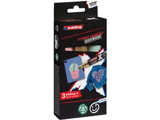 Edding 6900 X multi marker set pastel color 3 stuks - 3