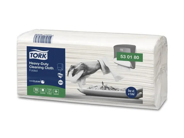 Tork 530180 Heavy Duty Reinigingsdoeken Wit