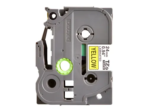 Labeltape Brother P-touch TZe-651 standaard 24mm zwart op geel