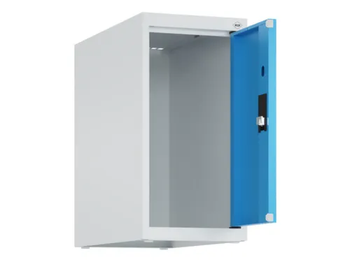 opzetkast,v. locker,1vak.,vak B 250mm,HxBxD 500x250x500mm,vleugeldeur