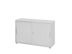 schuifdeurkast,HxBxD 748x1200x400mm,1xhouten vloer,2ordnerhoogte