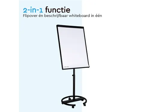 BRASQ Flipover Mobiel Deluxe 70x100cm Magnetisch Zwart met accessoires