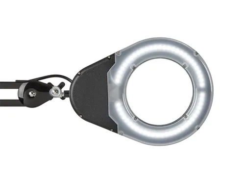 Loeplamp MAUL Viso LED tafelklem zwart