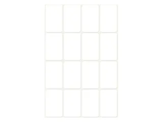 Etiket Avery Zweckform 3074 29x18mm wit 96 stuks - 2