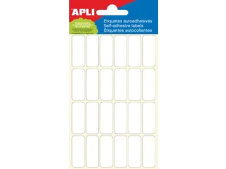 Apli Etiket 12x30mm Wit - 1