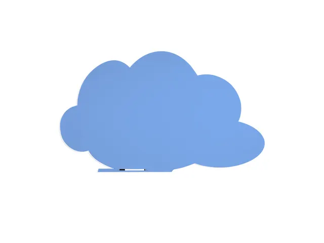 Tableau blanc Rocada Skinshape Cloud 75x115cm bleu laqué