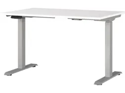 Elektrisch ihv bureau,HxBxD 720-1200x1200x800mm,blad wit