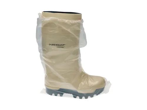 Ldpe Laarsovertrek Transparant 70 Mm Geruwd 500 Stuks