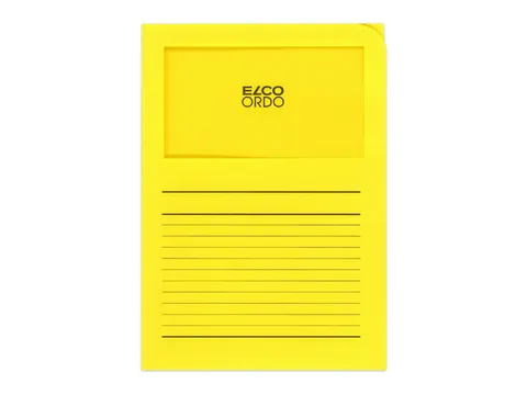 Map Elco Ordo Classico mvenst A4 120gr 220x310mm diepgeel 100st verp10