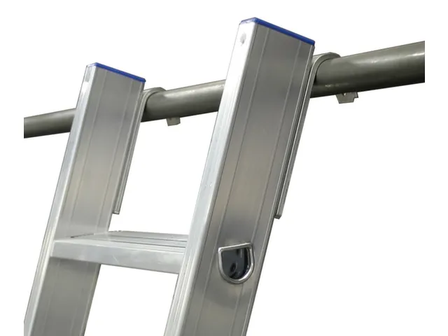 Stellingladder Aluminium 2Haken 8Treden Boom L 2 20M