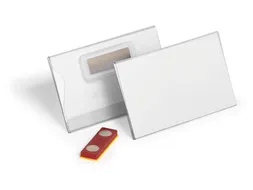 Naambadge 54x90mm met magneet place&hold