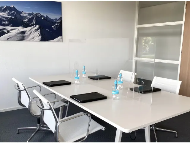 Plexiglas tafelscherm 65x180cm