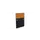 baliepaneel,v. bureau,aanbouw links,B 800mm,CC-zwart,BN3005-geel