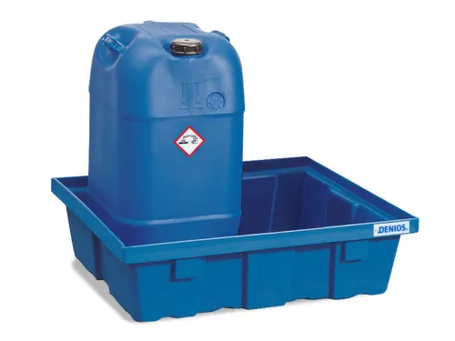 PE-opvangbak,v. 2x60l vat,opvangvol. 60l,HxBxD 300x645x795mm