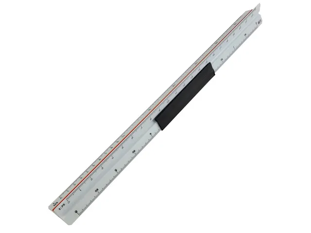 M+R Lineaal Architect 1 In Blister 30 cm
